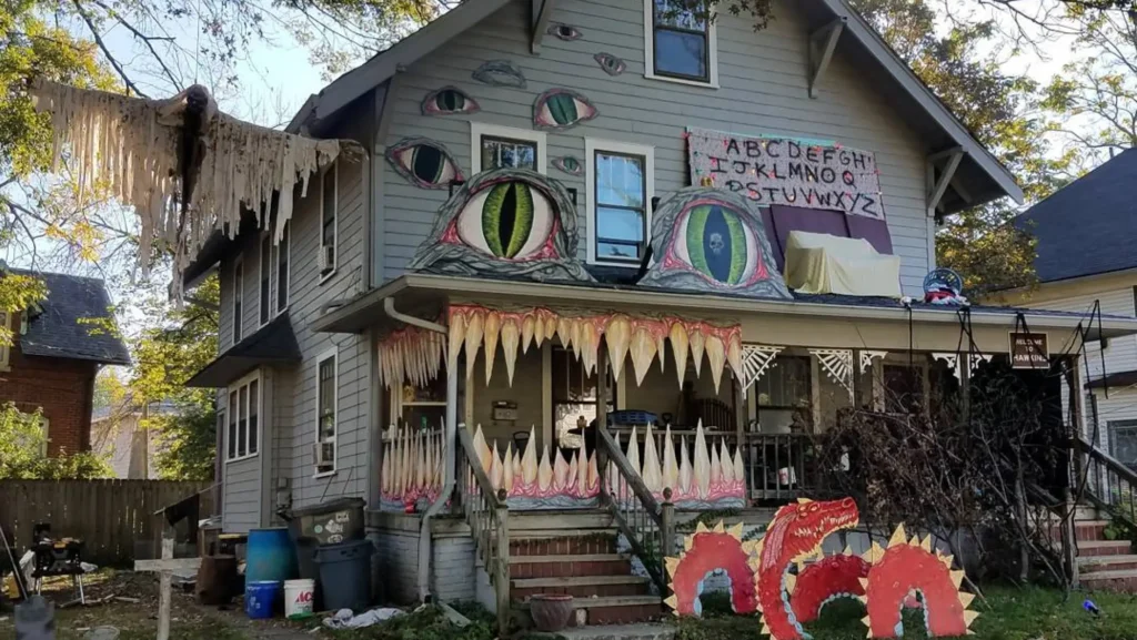 This Irvington house is a Monster House if we’ve ever seen one.